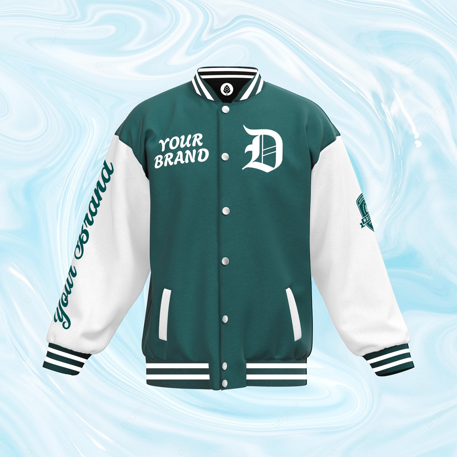 Oversized Varsity jacket - Unisex Jacket
